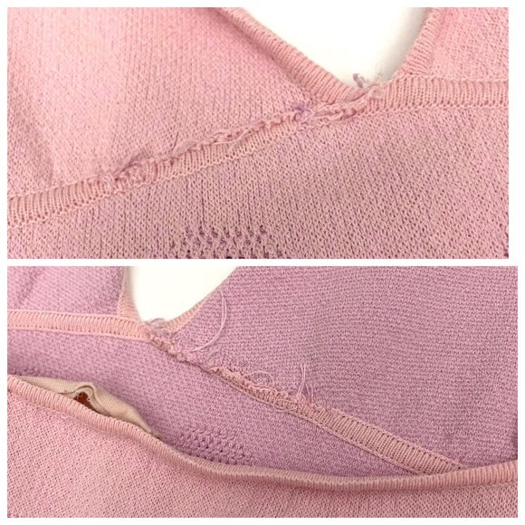 Voight Made In Heaven Pink Gradient Midi Dress Size 2X - Picture 10 of 10